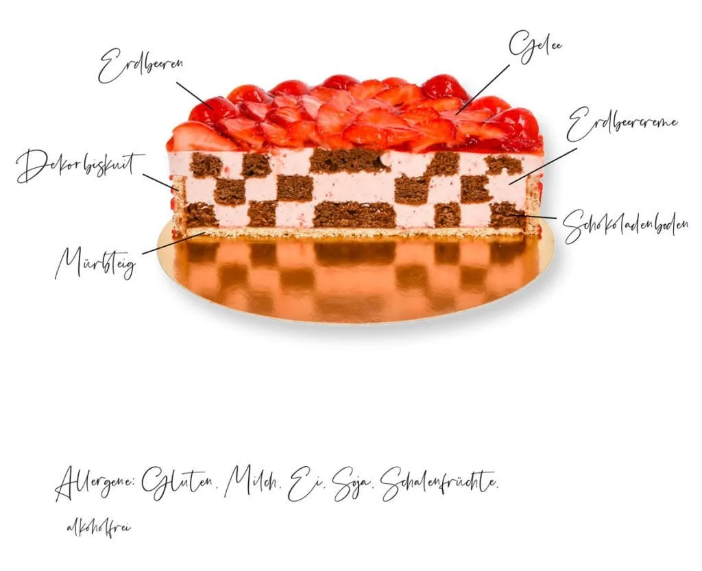 Erdbeer Torte - 7 Erdbeer Torte