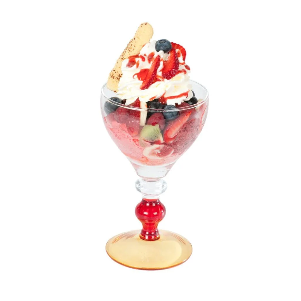 Eiscreme - Früchtebecher