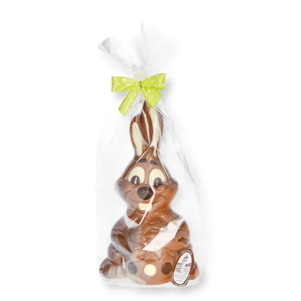 Bunny with egg large, whole milk - chocolate Easter bunny - Image 2