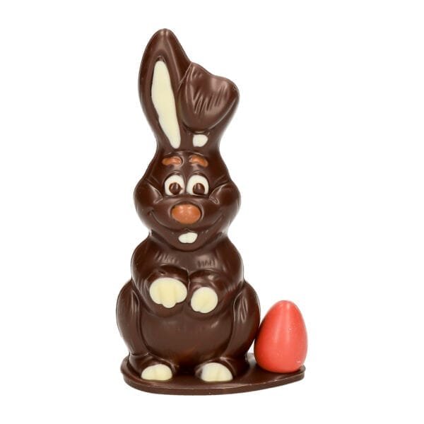 Laughing Bunny, Dark Chocolate Easter Bunny - 8026010 2 scaled