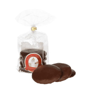 Elisen-Lebkuchen in Schokolade getunkt