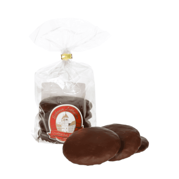 Elisen-Lebkuchen in Schokolade getunkt