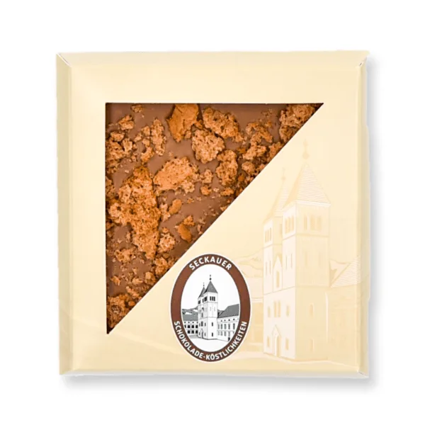CV SL45 - Caramel milk chocolate with gingerbread crunch