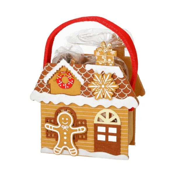 Felt bag gingerbread house - 7605 2