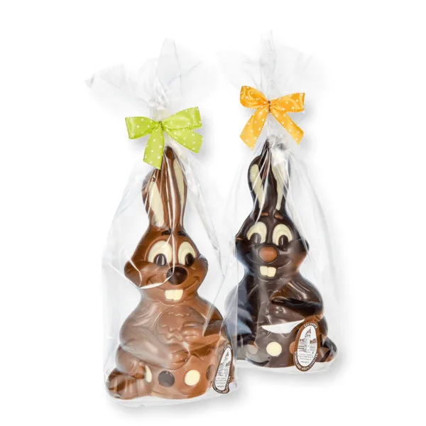 Bunny with egg large, whole milk - chocolate Easter bunny - Image 3