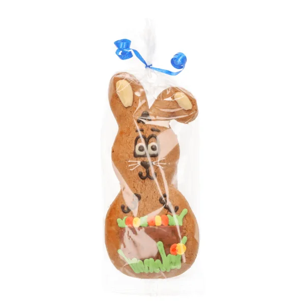 Lebkuchen Osterhase mit Korb