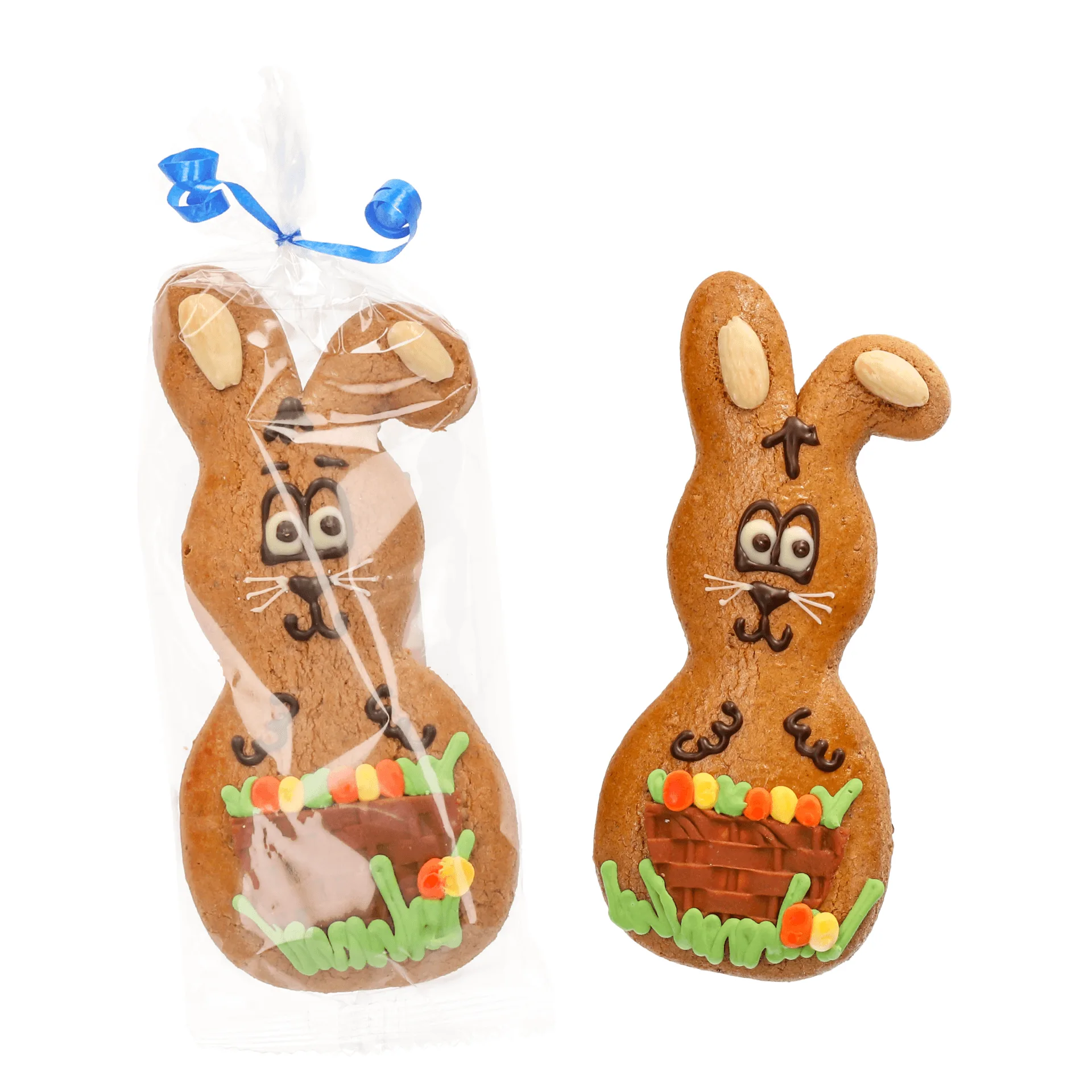 Lebkuchen Osterhase mit Korb