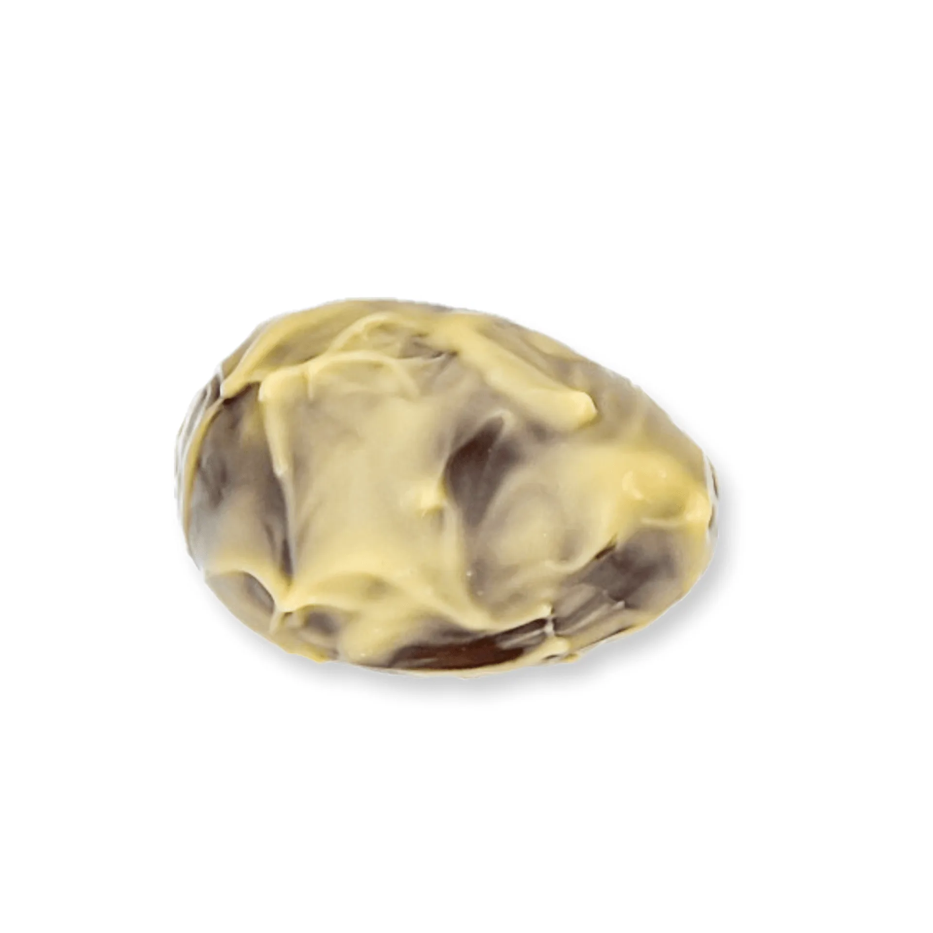 Dark chocolate egg with passion fruit filling -
